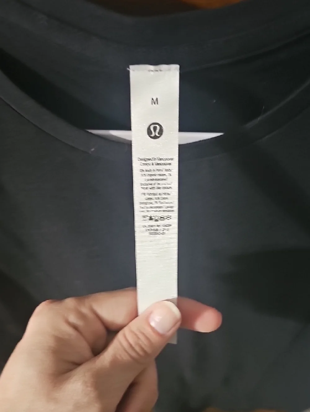 Lululemon Nwts Love Organic Cotton Crewneck-TShirt! BLK, Sz Medium!